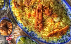 غذاهای دریایی و نان‌های محلی در تور عسلویه از مشهد