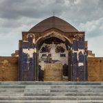 نمای بیرونی مسجد کبود تبریز