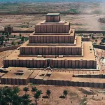 نمای کلی زیگورات چغازنبیل خوزستان در تور چغازنبیل از مشهد